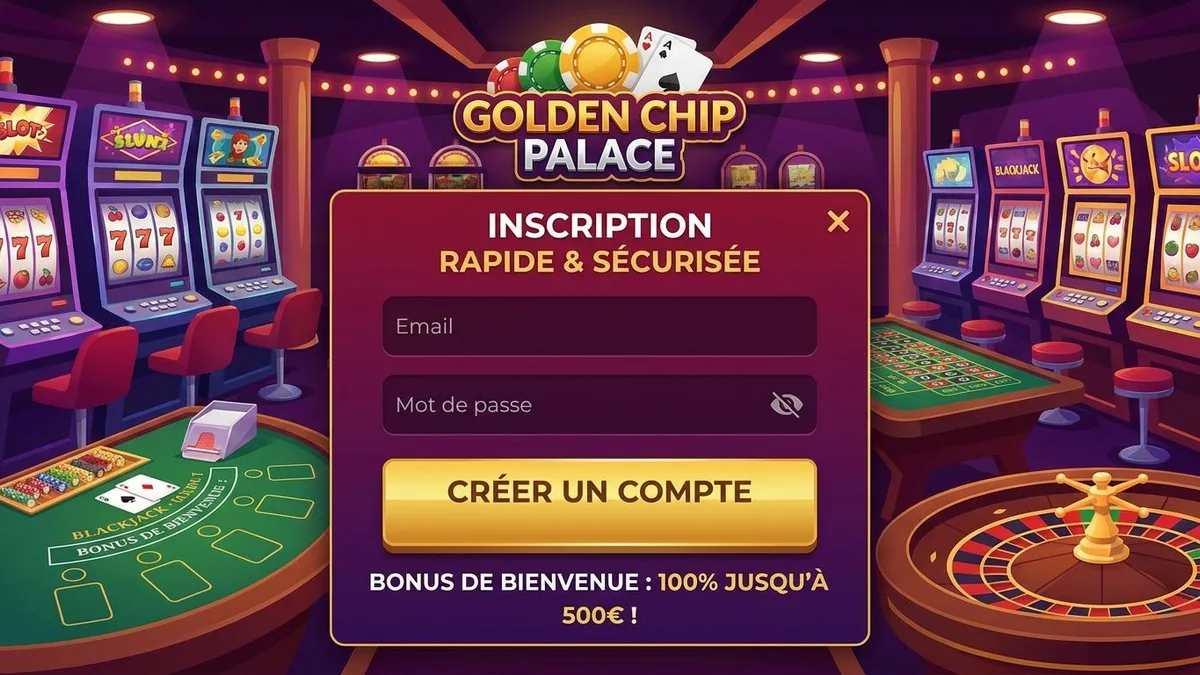 Inscription avec bonus
